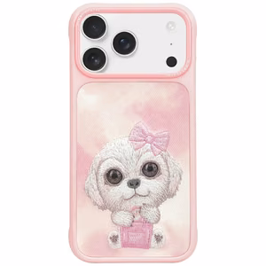 Nimmy Big Eyed Pet 2.0 Dog Case for iPhone 17 Pro Max - Pink
