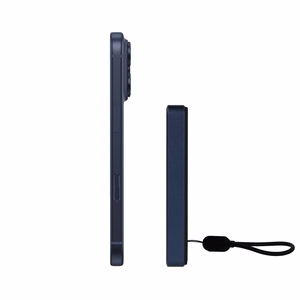 Blavec portatīvais lādētājs 10000mAh BJ-03 Slim 13,5mm - Type C - 22,5W magnētisks Magsafe 3 in 1 (PBBJ03-MC10N) tumši zils alumīnijs