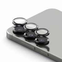 Ringke kameras rāmja aizsargstikls 2 komplekts Samsung Galaxy S25+ Ultra - melns