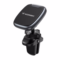 Wozinsky WUMTK magnētiskais tālruņa turētājs automašīnas gaisa ventilācijai - melns