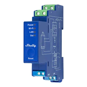 Shelly Pro Dimmer 0/1-10V PM apgaismojuma kontrolieris, WiFi/Bluetooth