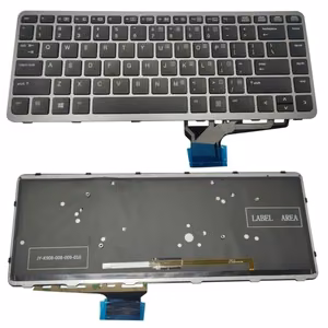 HP Folio 1040 klaviatūra bez apgaismojuma, US izkārtojums