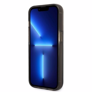 Karl Lagerfeld KLHCP14LLNKHCK iPhone 14 Pro 6.1" melns/melns cietais apvalks Spīdums Karl Galva