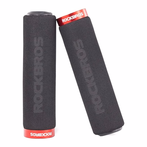 Rockbros BT1001BKRD putu velosipēda stūres rokturi - melni un sarkani