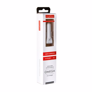 Auto lādētājs MAXXIMUS OMEGA 3A Quick Charge 3.0