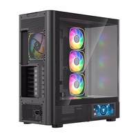 MODECOM Volcano Volcano AQ400 ARGB Midi melns