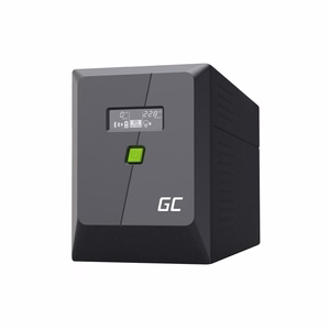 Green Cell nepārtrauktās barošanas avots (UPS) Line-Interactive 2 kVA 1200 W, 4 AC ligzdas