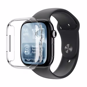 AmazingThing Minimal aizsargājošs vāciņš Apple Watch Series 11 46mm - Caurspīdīgs