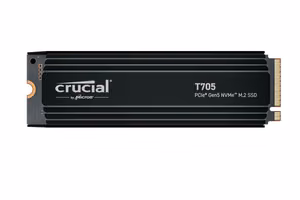 SSD disks CRUCIAL T705 1TB M.2 PCIe Gen5 NVMe