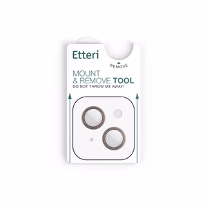Etteri защита объектива камеры iPhone 13 / 13 Mini розовый