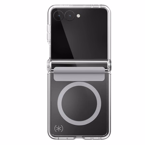 Speck Presidio Perfect-Clear Magnet – MagSafe vāciņš Samsung Galaxy Z Flip 8 (caurspīdīgs)