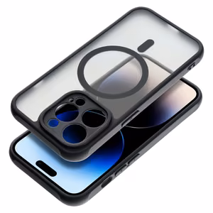 Case for Xiaomi Redmi Note 14 4G Full Matte Mag Cover compatible with MagSafe black