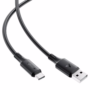 USB kabelis Acefast C17-04 USB-A uz USB-C 1.2m melns