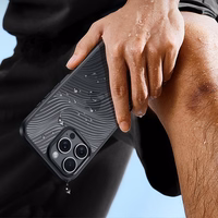 Dux Ducis Aimo viedtālruņa apvalks iPhone 16 Pro Max - melns