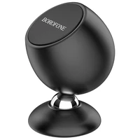 Borofone automašīnas turētājs BH41 Triumphant magnētiskais, līmējamā bāze melns