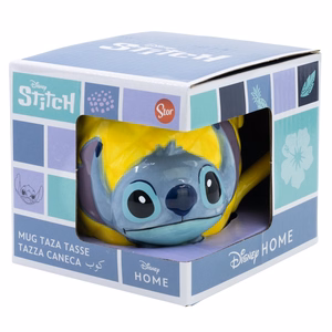 Disney Stitch Pineapple 3D keramikas krūze dāvanu kastē, 325 ml