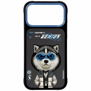 Nimmy Cool&Cute 2.0 Wolf Чехол для iPhone 17 Pro - чёрный