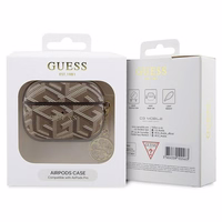 Guess GUAPPGCE4CW apvalks AirPods Pro - brūns GCube Charm
