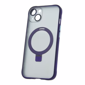 Mag Ring viedtālruņa apvalks iPhone 13 6,1" violets
