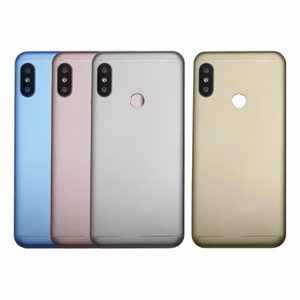 Aizmugurējais vāciņš Saderīgs ar Xiaomi A2 Lite / Redmi 6 Pro Melns HQ