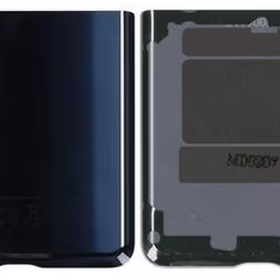 Back upper cover for Samsung Galaxy Z Flip F700 black original (service pack)