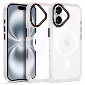 Liavec Hybrid Magnētiskais caurspīdīgs viedtālruņa apvalks Iphone 16