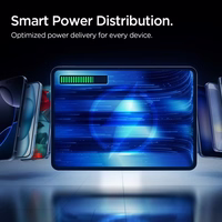 Spigen Essential EA2210 portatīvais lādētājs 10000 mAh 22.5W - melna