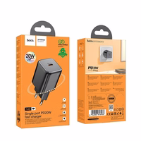 Lādētājs Hoco N40 20W USB-C melns