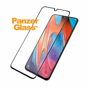 PanzerGlass E2E Regulārais rūdītais stikls Samsung Galaxy A41 - ar melnu rāmi