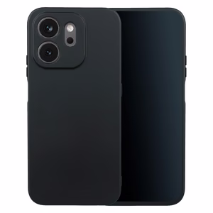 melns silikona vāciņš modelim Honor 600 Smart