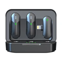 Devia mikrofons viedtālrunim Kintone Lightning bezvadu 2in1 melns