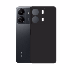 3mk silikona viedtālruņa apvalks Xiaomi Redmi 13C/POCO C65 - melns