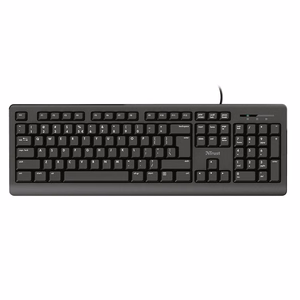 Trust Primo 4-in-1 vadu tastatūras, bezvadu peles, austiņu un peles paliktņa komplekts