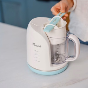 Momini TinyJar 4 vienā tvaika blenderis ar atkausēšanas funkciju