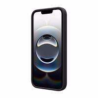 Crong Color Cover Magnetic - iPhone 17e / 16e MagSafe maciņš (melns)