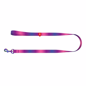 WAUDOG gradienta neilona suņu pavada, 15mm plata, 122cm gara, violeta
