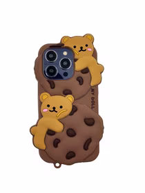 Maciņš 3D COOKIE BEAR IPHONE 13 PRO