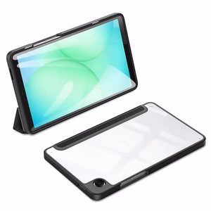 Korpuss Dux Ducis Toby Samsung X110/X115 Tab A9 8.7/X130/X135 Tab A11 8.7 melns