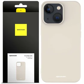 Spacecase silikona maciņš iPhone 13 kaula krāsas