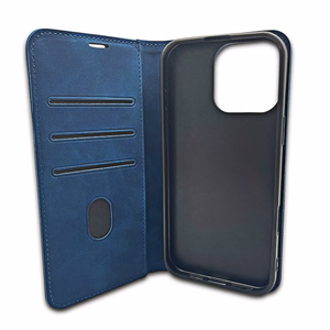 Smart Suede maciņš Honor 600 / Honor 600 Pro tumši zils