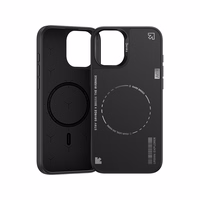 Benks Dynamic Minimālistiskais viedtālruņa apvalks Iphone 16 melns