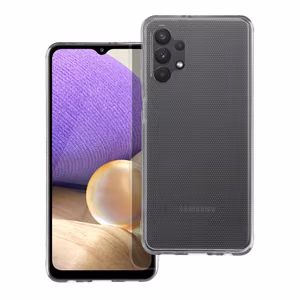 Caurspīdīgs viedtālruņa apvalks 2 mm SAMSUNG A32 5G caurspīdīgs