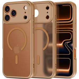 Tech-Protect BasicMag MagSafe Чехол для iPhone 17 Pro Max коричневый