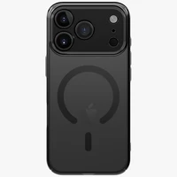 Uniq Airsuit uzlādes viedtālruņa apvalks iPhone 17 Pro Magclick - melns