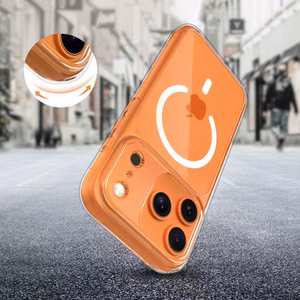 Tech-Protect Magpeak MagSafe CC viedtālruņa apvalks iPhone 17 Pro - caurspīdīgs