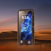 Viedtālruņa ūdensizturīgs apvalks SHELLBOX A16 SAMSUNG A16 - melns (m)