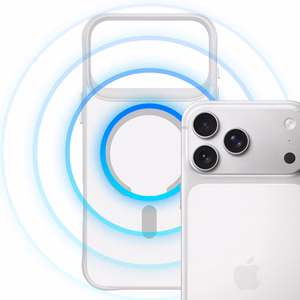 3mk Smoke MagCase futrālis iPhone 17 Pro Max - Balts, caurspīdīgs