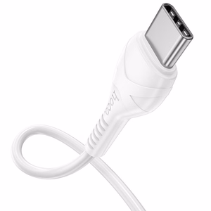Kabelis USB C uz USB C Hoco PD 60W 1 m X37 balts