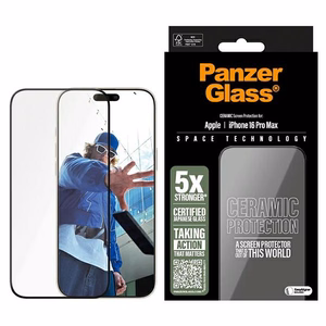 PanzerGlass Keramiskais aizsargstikls iPhone 16 Pro Max 6.9" Īpaši platais pielietojums 2856