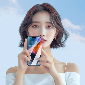 Закалённое стекло Joyroom JR-MAR0317 с антибликовым покрытием для iPhone 15 Plus/16 Plus